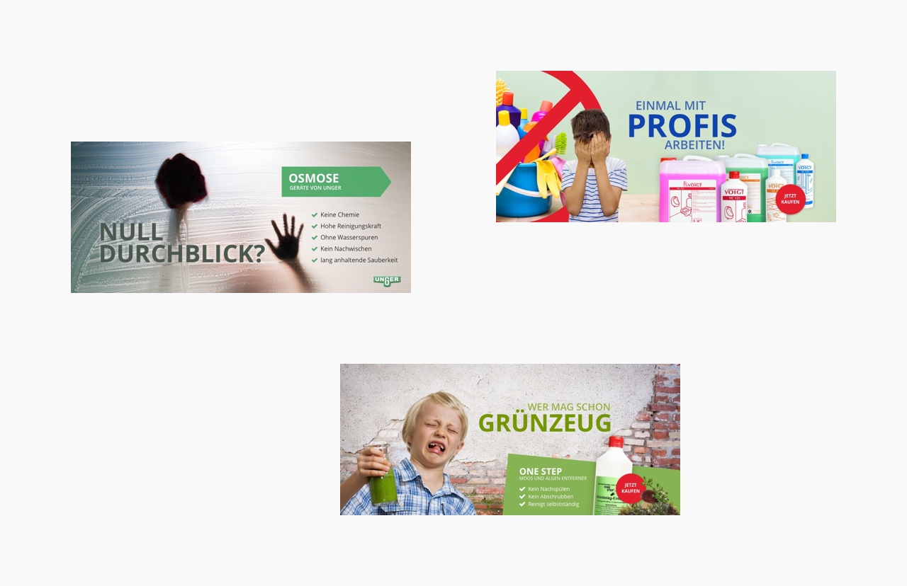 Banner für die Startseite des Shopware-Shops von AMSA Reinigungstechnik