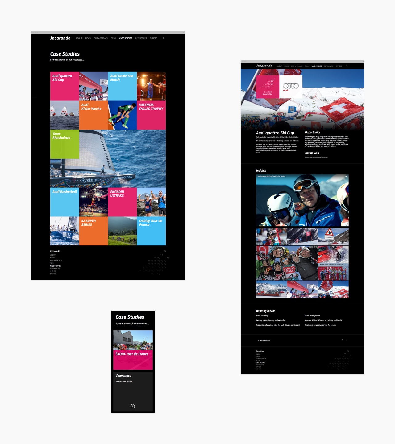 Weitere Layouts für Detailansichten